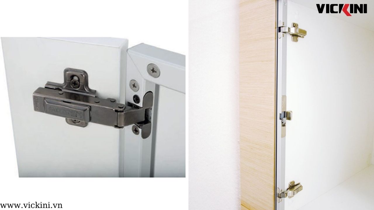 Bản Lề Cánh Kính Khung Nhôm Cho Tủ Bếp Có Độ Bền Cao
