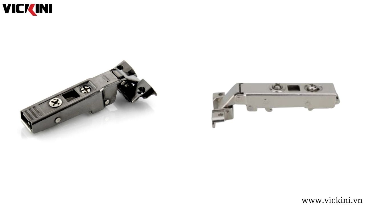 Bản lề bật loại thẳng cho cánh kính khung nhôm