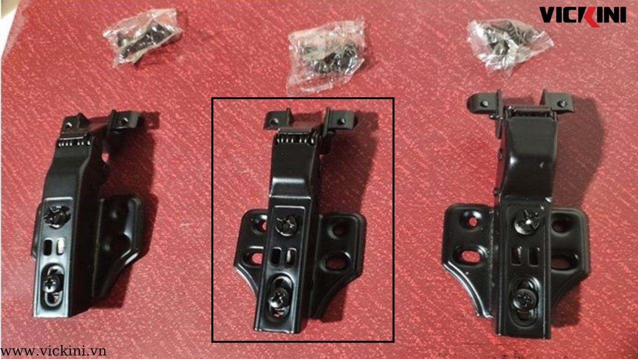 Bản lề bật tủ cánh kính khung nhôm loại cong vừa