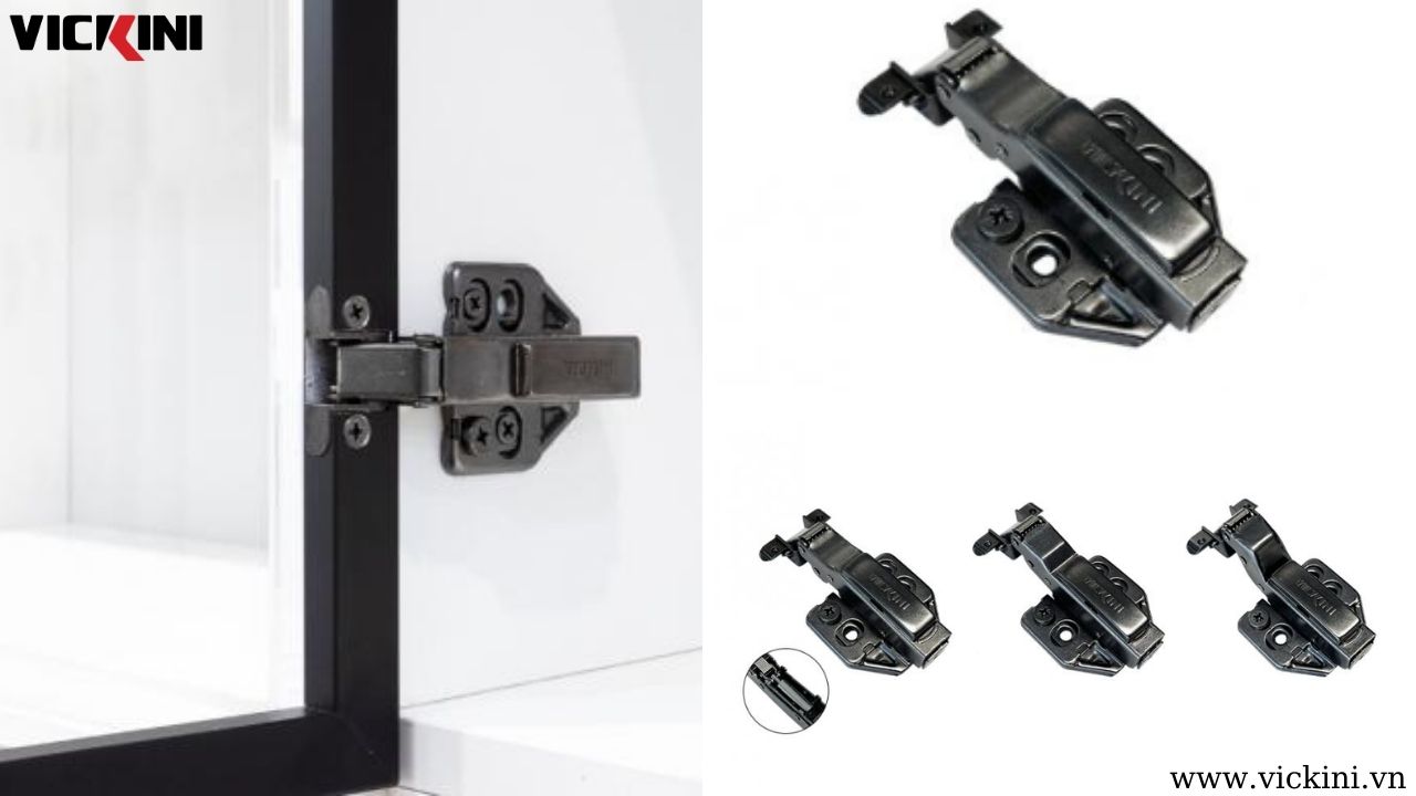 Bản lề tủ giảm chấn VICKINI 01818 OBP