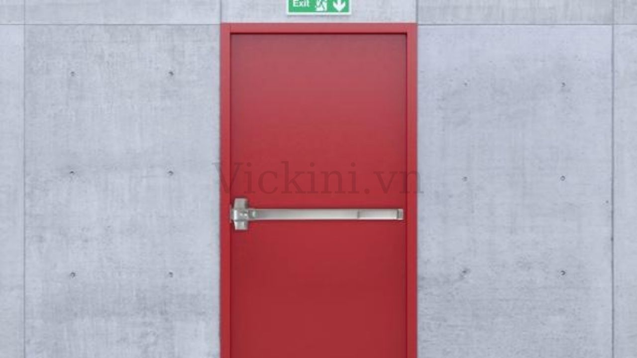 Thanh thoát hiểm Vickini 49039.001 chất liệu kẽm và inox SUS 304