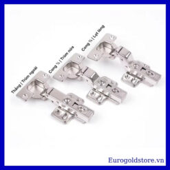Bản Lề Giảm Chấn Thép Thẳng Eurogold HD1