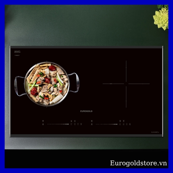 Bếp Từ 2 Vùng Nấu Kính SchottCeran Eurogold EUH3399Pro Bếp Từ 2 Vùng Nấu Kính SchottCeran Eurogold EUH3399Pro