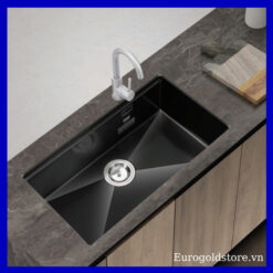 Chậu Rửa Bát 1 Hố Chống Xước Inox 304 Eurogold EUC18045LD