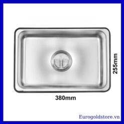 Chậu Rửa Nhỏ Chống Xước Inox 304 Eurogold EUD23
