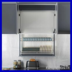 Giá Bát Nâng Hạ Điện Inox 304 800mm Eurogold ESL9880