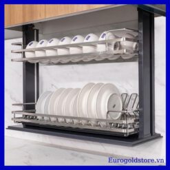 Giá Bát Nâng Hạ Điện Inox 304 800mm Eurogold ESP9980Pro