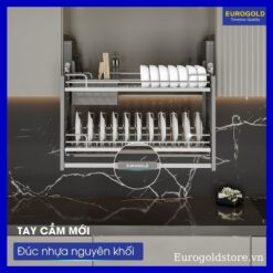 Giá Bát Nâng Hạ Inox 304 Nan Oval 600mm Eurogold EPO9360LX