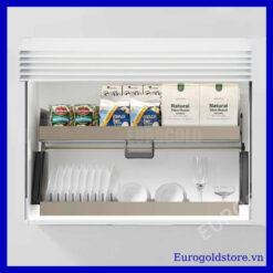 Giá Bát Nâng Hạ Nhôm Màu Champagne 700mm Eurogold EUM9070