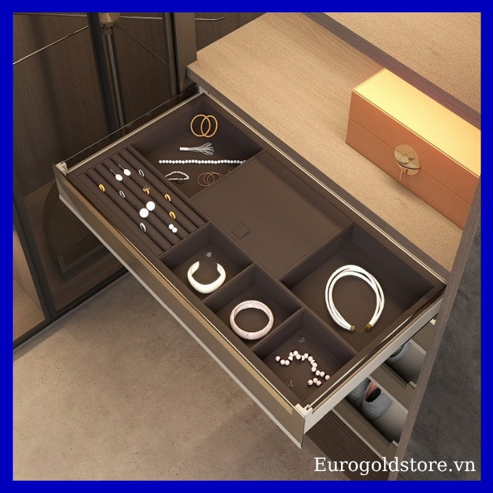 Giá Để Đồ Trang Sức Hợp Kim Nhôm 600mm Eurogold EUA22160 Giá Để Đồ Trang Sức Hợp Kim Nhôm 600mm Eurogold EUA22160