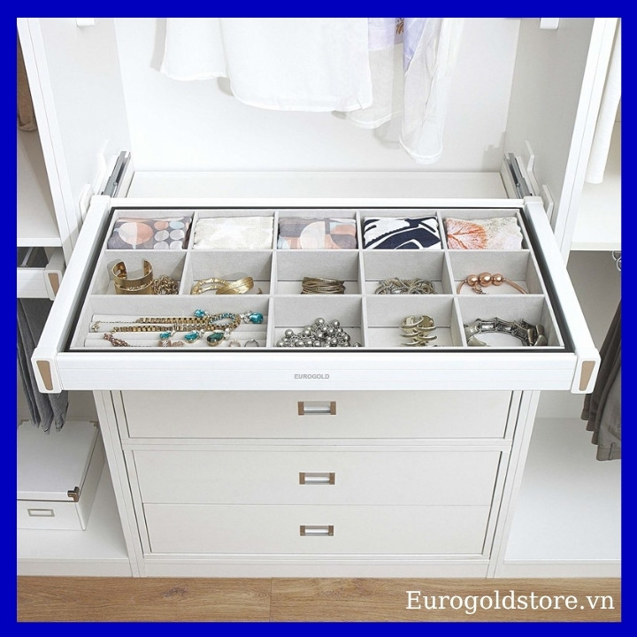 Giá Để Đồ Trang Sức Màu Trắng 700mm Eurogold EUA6170 Giá Để Đồ Trang Sức Màu Trắng 700mm Eurogold EUA6170