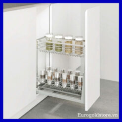 Giá Gia Vị Inox 304 Nan Dẹt 200mm Eurogold EPD4220VX