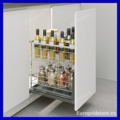 Giá Gia Vị Inox 304 Nan Dẹt 350mm Eurogold EPD4235VX