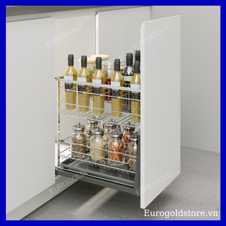 Giá Gia Vị Inox 304 Nan Dẹt 350mm Eurogold EPD4235VX Giá Gia Vị Inox 304 Nan Dẹt 350mm Eurogold EPD4235VX