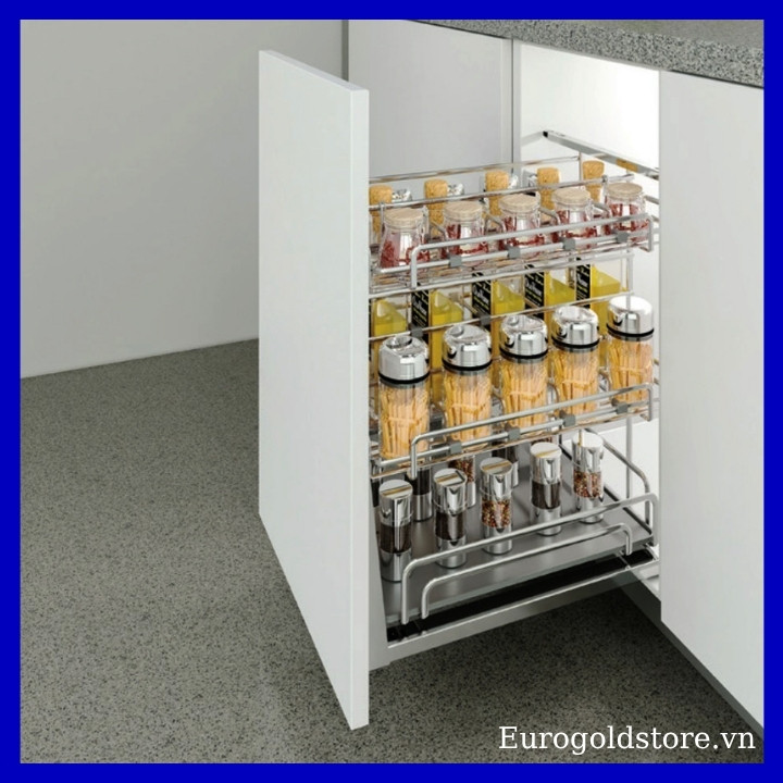 Giá Gia Vị Inox 304 Nan Oval 400mm Eurogold EPO5340VX Giá Gia Vị Inox 304 Nan Oval 400mm Eurogold EPO5340VX