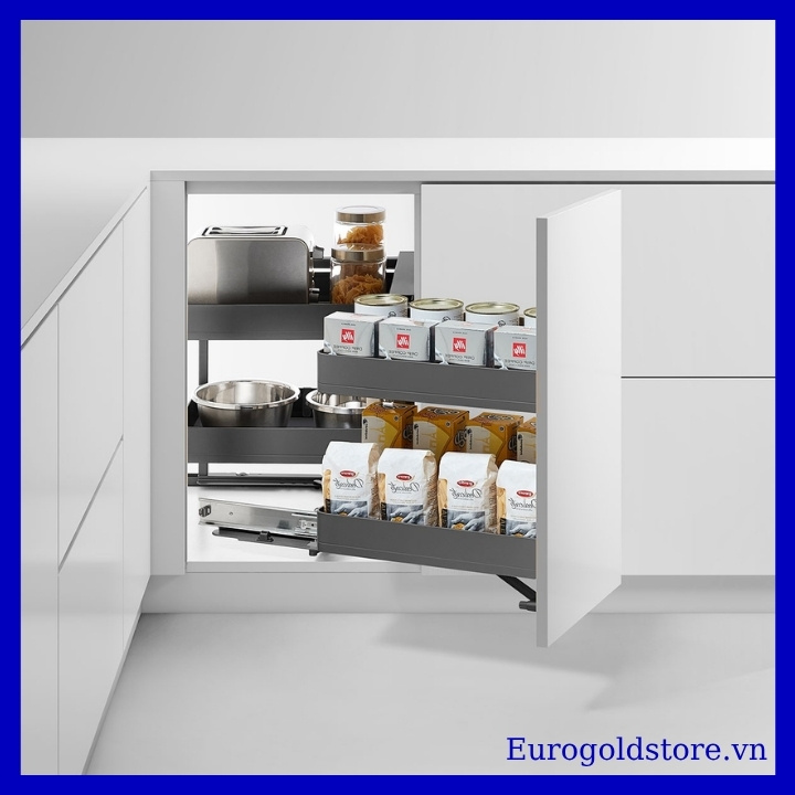 Giá Góc Liên Hoàn Mở Phải Hộp Nhôm Màu Ghi Đậm Eurogold EMG102R Giá Góc Liên Hoàn Mở Phải Hộp Nhôm Màu Ghi Đậm Eurogold EMG102R