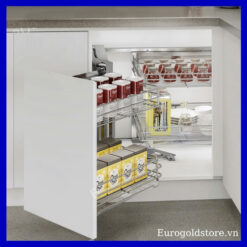 Giá Góc Liên Hoàn Mở Trái Inox 304 Nan Tròn Eurogold ELT101L