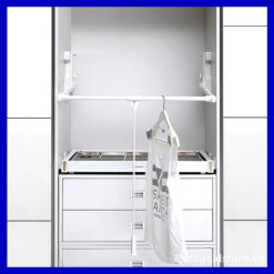 Giá Mắc Quần Áo Di Động Màu Trắng 800-1100mm Eurogold EUA11080