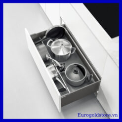 Giá Xoong Nồi Hộp Nhôm Màu Ghi Đậm 700mm Eurogold EMG6570