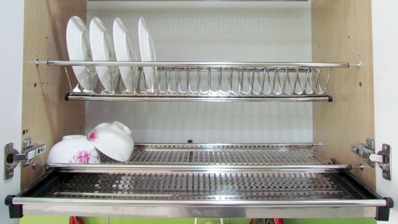 Giá bát Eurogold sử dụng vật liệu inox cao cấp
