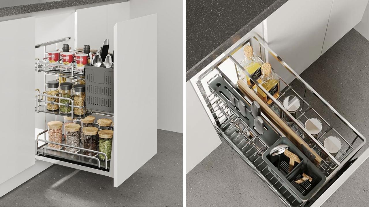 Giá dao thớt gia vị inox 304 Eurogold