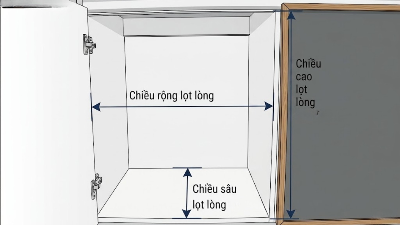 Giải pháp xử lý thực tế khi kích thước lọt lòng tủ không vừa khít với thông số chuẩn