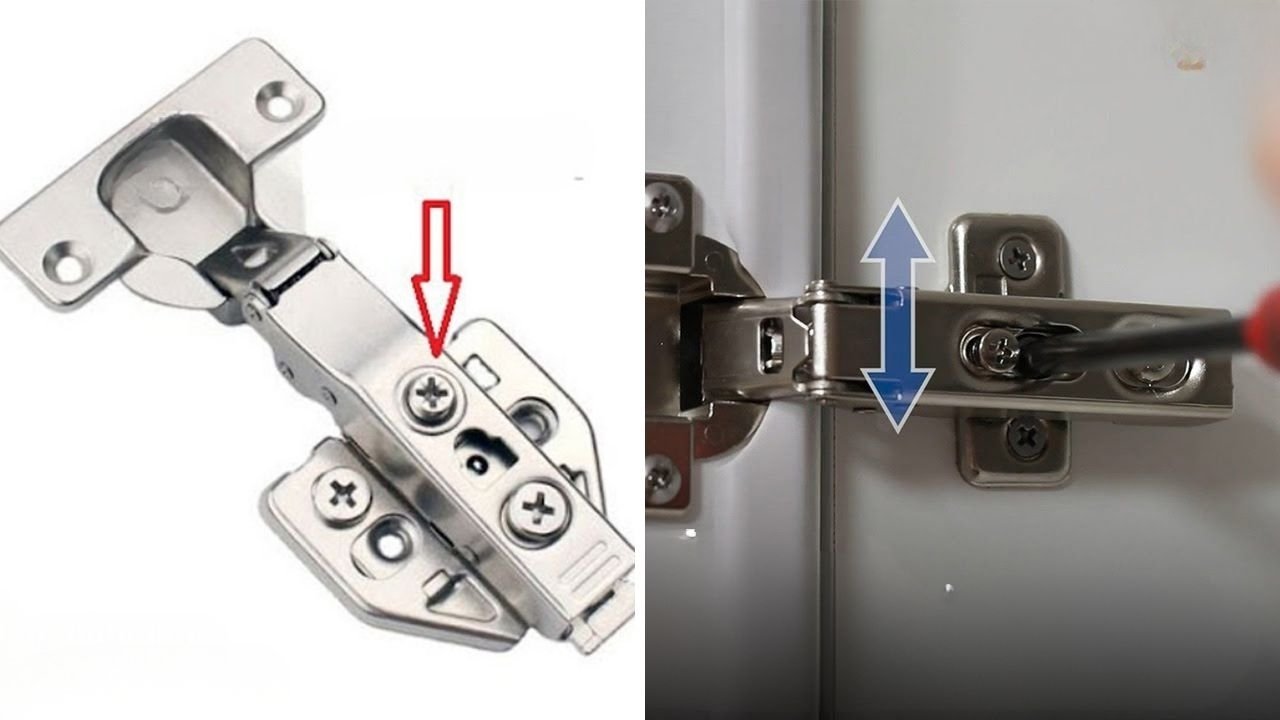 Hướng dẫn cách căn chỉnh các ốc vít định vị bản lề Eurogold sau khi lắp đặt