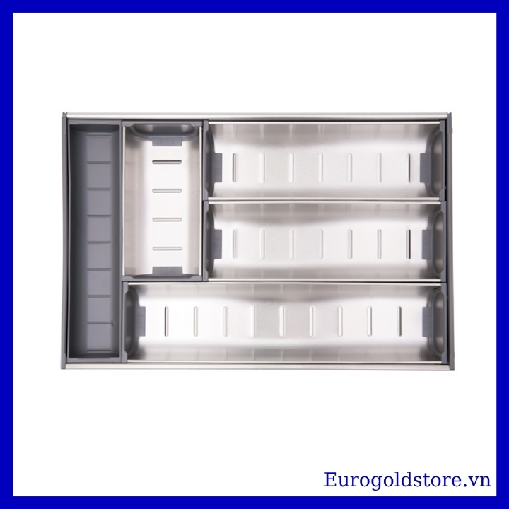Khay Chia Thìa Dĩa Inox 304 Không Mở Rộng Eurogold ETC645A Khay Chia Thìa Dĩa Inox 304 Không Mở Rộng Eurogold ETC645A