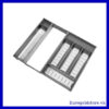 Khay Chia Thìa Dĩa Inox 304 Mở Rộng 450mm Eurogold ETC645E