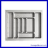 Khay Chia Thìa Dĩa Nhựa Màu Xám 800mm Eurogold ETC800G