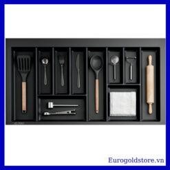Khay Chia Thìa Dĩa Nhựa Vân Carbon 900mm Eurogold ETC900CB