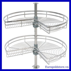 Mâm Xoay 3/4 Góc Mở 270º Inox 304 Nan Dẹt Eurogold EXL27080