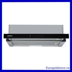 Máy Hút Mùi Âm Tủ Mặt Kính Đen 60cm Eurogold EUH01160PRO