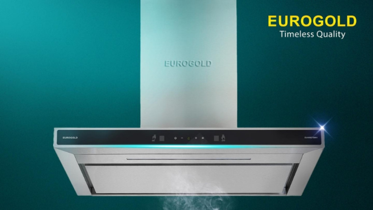 Máy hút mùi áp tường chữ T Eurogold