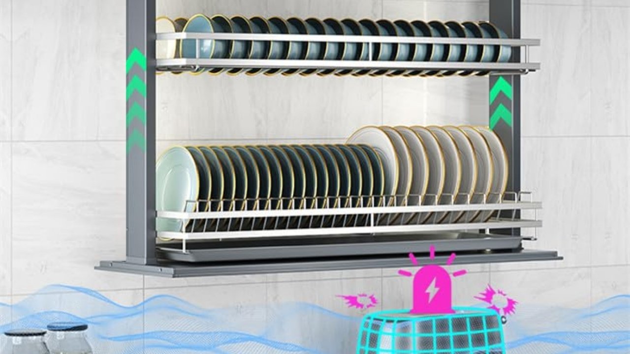 Nguyên lý cảm biến vật cản thông minh bảo vệ an toàn tuyệt đối cho giá bát nâng hạ điện Eurogold