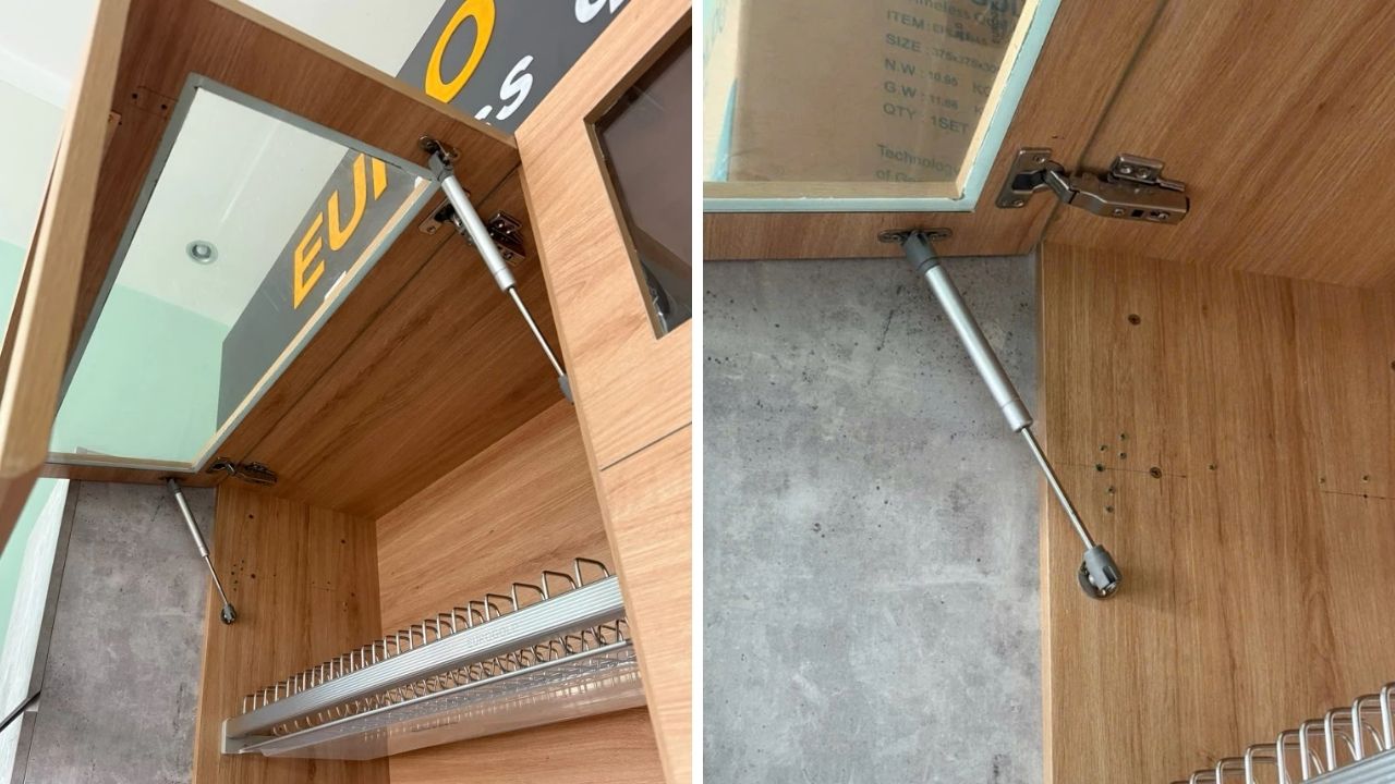 Pittong nâng cánh tủ Eurogold