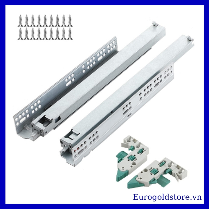 Ray Âm Giảm Chấn Mở Toàn Phần Tăng Chỉnh 3 Chiều 300mm Eurogold ESA30D