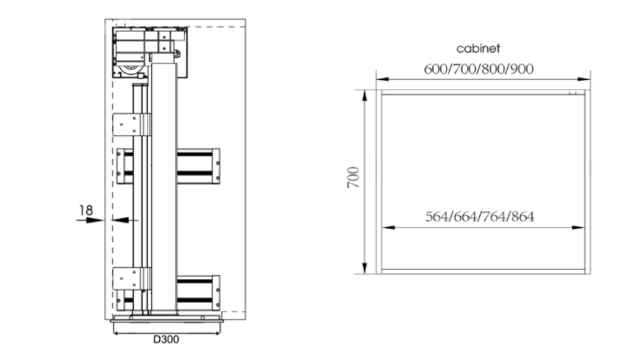 Thông Số Kỹ Thuật Giá Bát Nâng Hạ Điện Inox 304 800mm Eurogold ESL9880