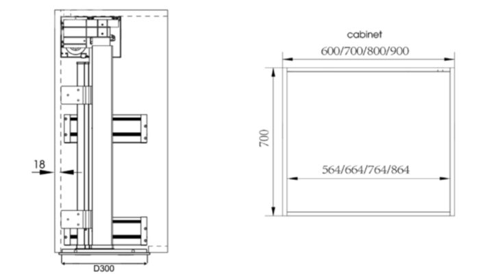 Thông Số Kỹ Thuật Giá Bát Nâng Hạ Điện Inox 304 Nan Oval Eurogold ESP9990Pro