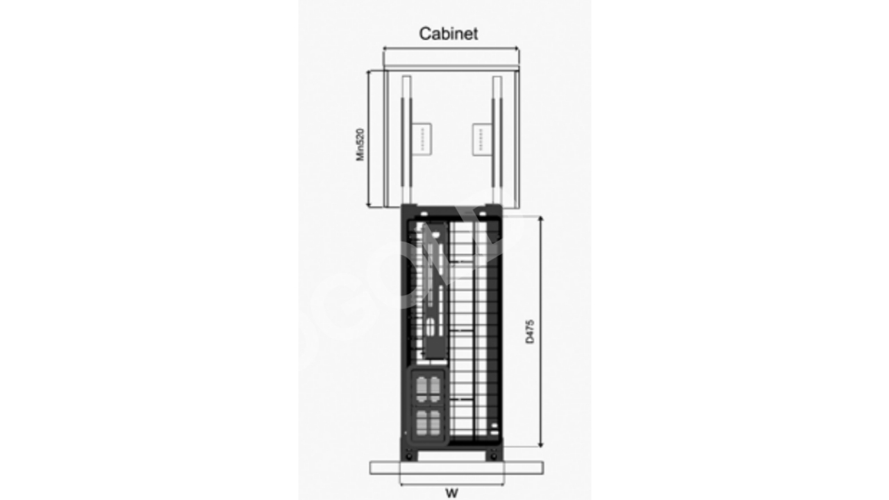Thông Số Kỹ Thuật Giá Dao Thớt Gia Vị Inox 304 Nan Dẹt 250mm Eurogold EPD5625VX