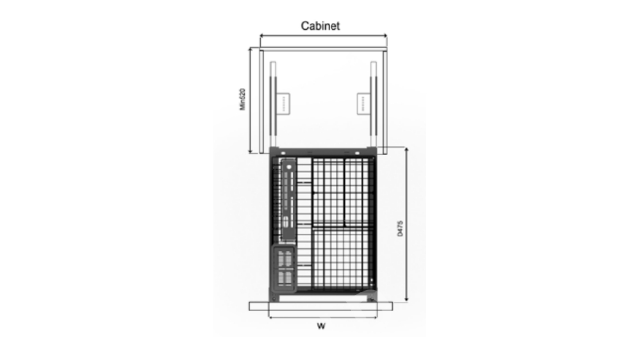 Thông Số Kỹ Thuật Giá Dao Thớt Gia Vị Inox 304 Nan Dẹt 350mm Eurogold EPD5635VX