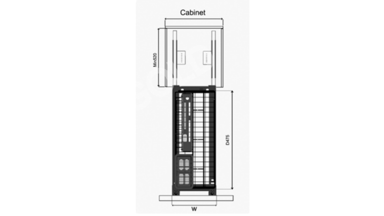 Thông Số Kỹ Thuật Giá Dao Thớt Inox 304 Nan Dẹt 250mm Eurogold EPD5225VX