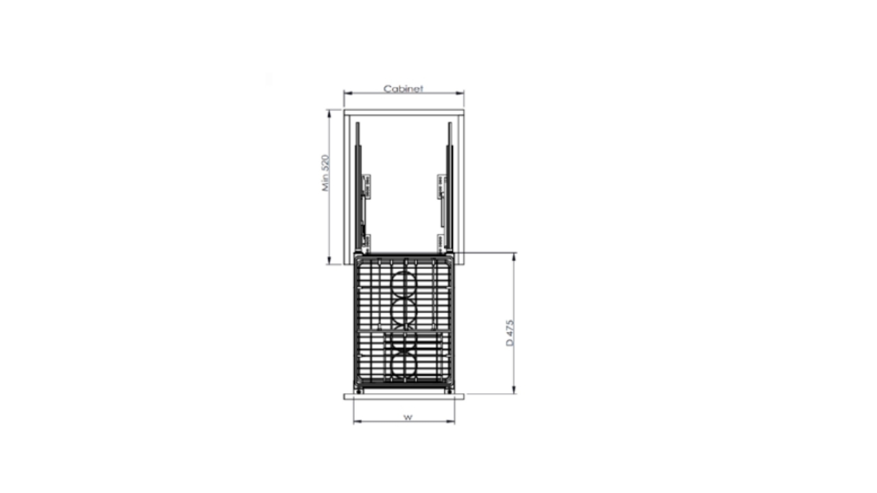 Thông Số Kỹ Thuật Giá Gia Vị Inox 304 Nan Dẹt 300mm Eurogold EPD4230VX