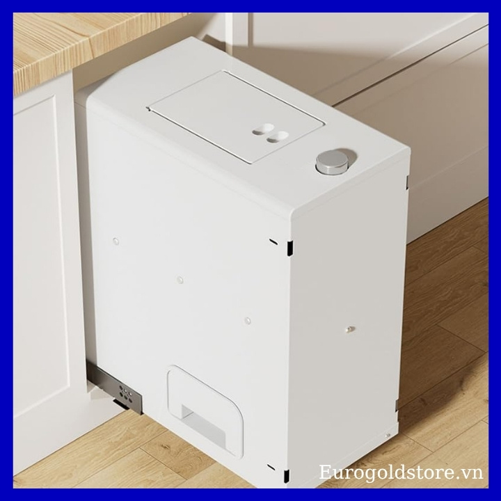 Thùng Gạo Âm Tủ Cánh Kéo 18kg 300mm Eurogold GB220W Thùng Gạo Âm Tủ Cánh Kéo 18kg 300mm Eurogold GB220W