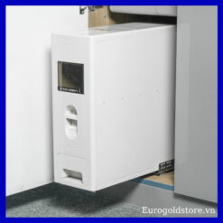Thùng Gạo Âm Tủ Cánh Mở 15kg 250mm Eurogold GB250W