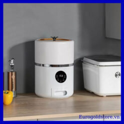 Thùng Gạo Điện Tử Thông Minh Hút Chân Không 5kg Eurogold S300T