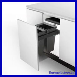 Thùng Rác Âm Tủ 2 Ngăn 36L 400mm Eurogold EA402