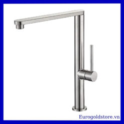Vòi Rửa Bát Nóng Lạnh Bóng Gương Inox 304 Eurogold EUF307C