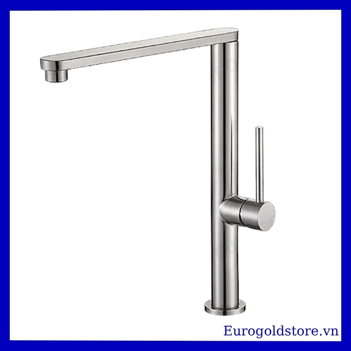 Vòi Rửa Bát Nóng Lạnh Bóng Gương Inox 304 Eurogold EUF307C Vòi Rửa Bát Nóng Lạnh Bóng Gương Inox 304 Eurogold EUF307C
