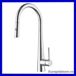 Vòi Rửa Bát Nóng Lạnh Dây Rút Inox 304 Eurogold EVF118BR